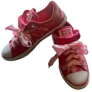 Converse Sneakers Hot Pink White Low Top Women's 6.5 Youth 5